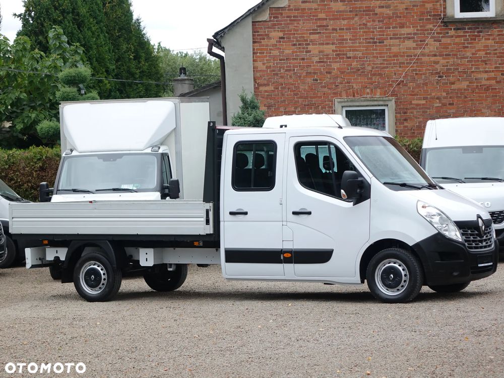 Renault Master 7-osobowy DOKA brygadówka + skrzynia ładunkowa