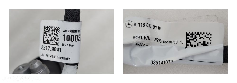 LUSTERKO LEWE 7+5 12pin MERCEDES CLA W118 C118 2019- A1188100105 NOWE - 15