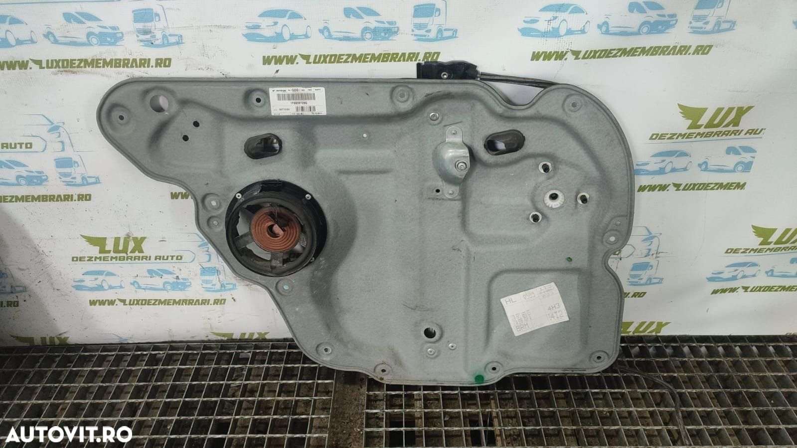 Macara geam stanga spate 1t0839729q Volkswagen VW Touran 1 [2th facel - 2