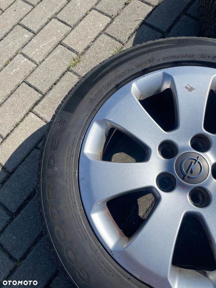 Opel Insignia A Felgi aluminiowe R17 13235010 FELGI ALUMINIOWE 5X115 ET46 KOŁA opony 5x115 235/45/18 oryginał komplet 225/55R17 - 6