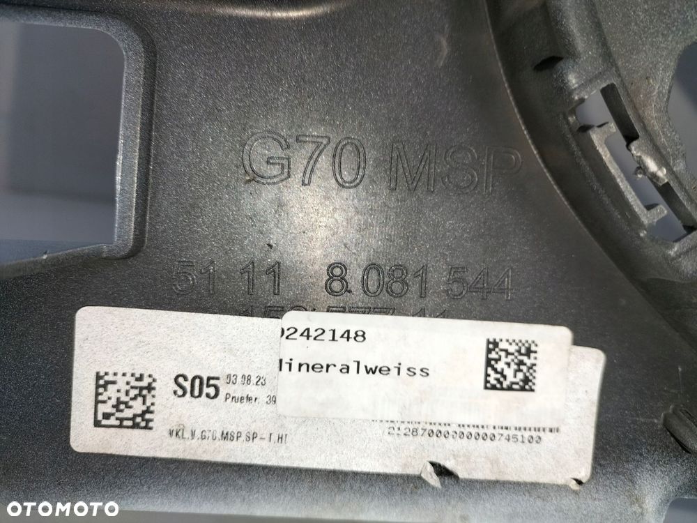 zderzak przedni przód bmw 7 i7 g70 22- m-pakiet - 13