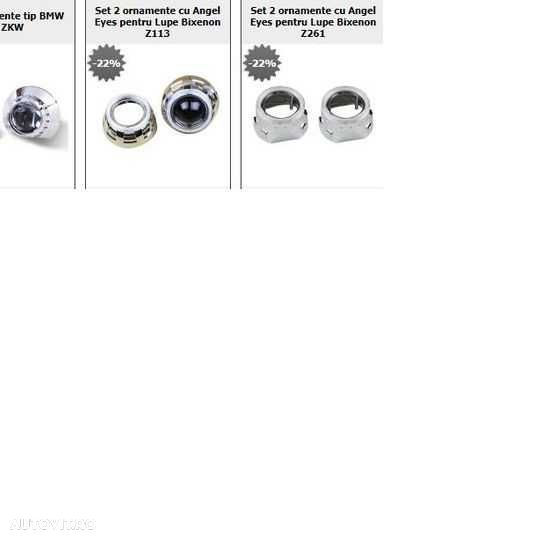 Lupe Morimoto Bixenon Mini H1 3" cu ornamente la alegere incluse - 5