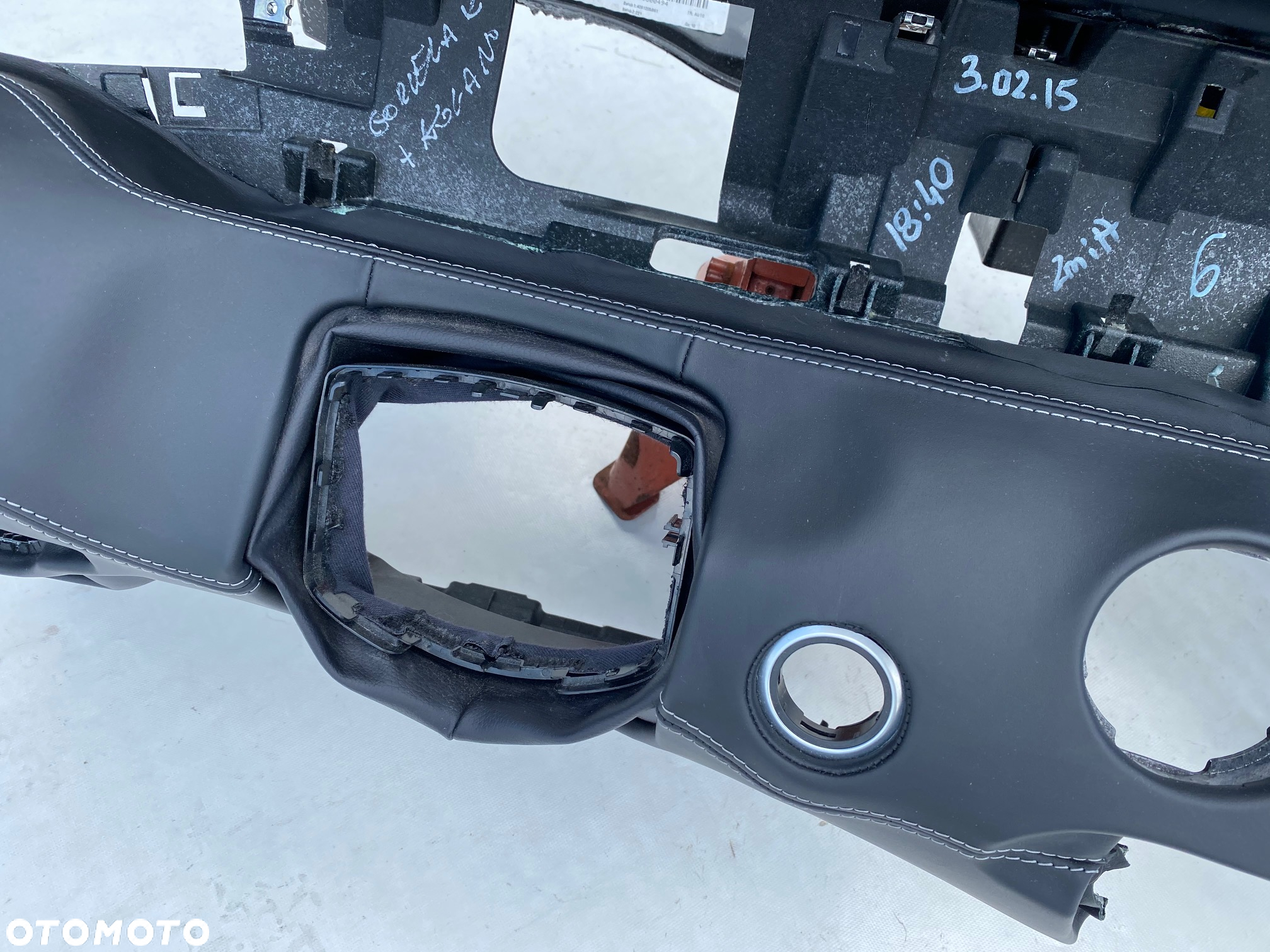 MERCEDES S W217 W222 DESKA KONSOLA KOKPIT PULPIT PÓŁKA PARAPET PODUSZKI AIRBAG PASY PAS KURTYNA FOTELA FOTEL  Raz2 - 16