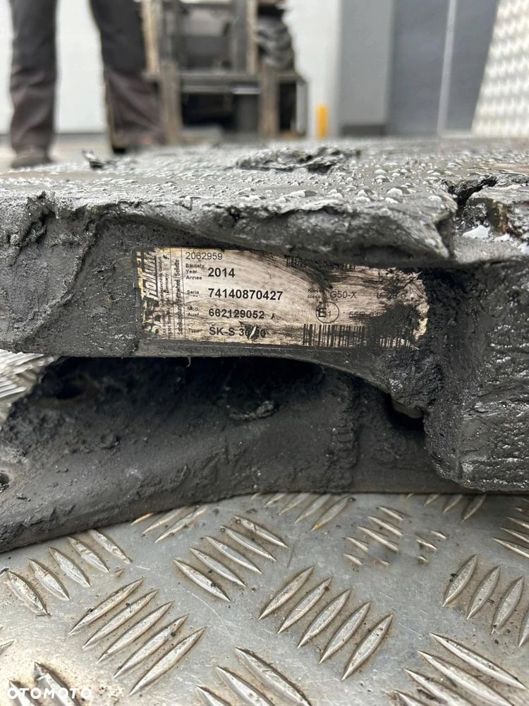 SIODŁO SCANIA MEGA GF 125MM - 2