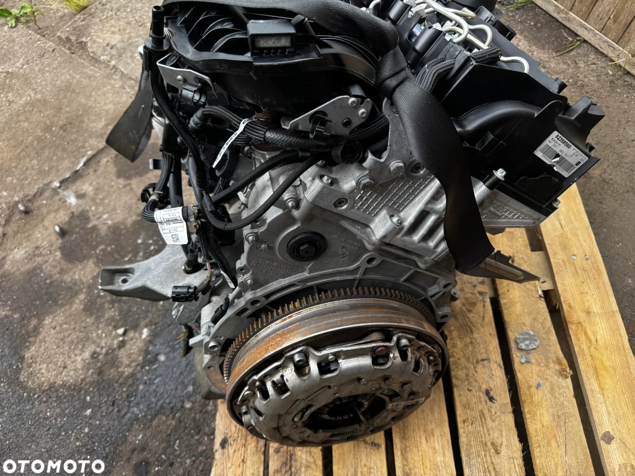 silnik n47d20c 2.0d bmw e60 e61 e90 e92 e87 177km kompletny 166 tys - 14