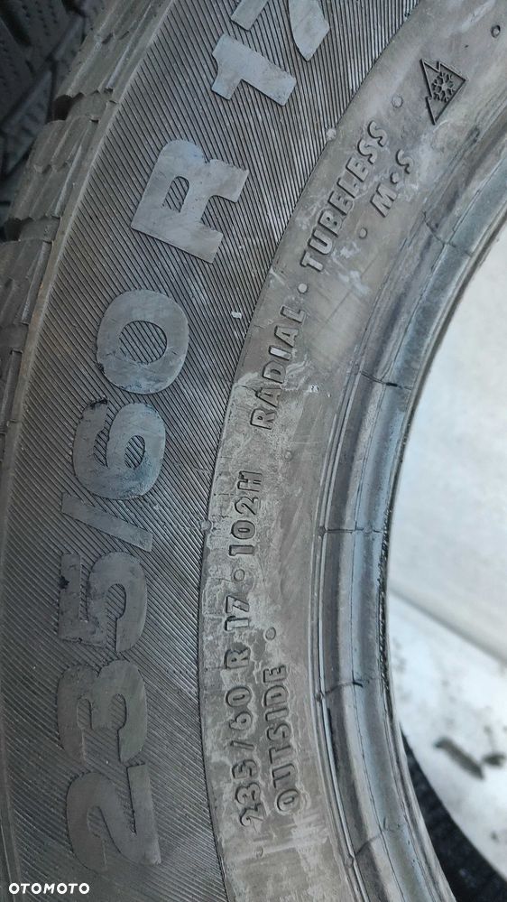 Opony Zimowe 235/60/17 Continental 2szt 6,5mm - 7