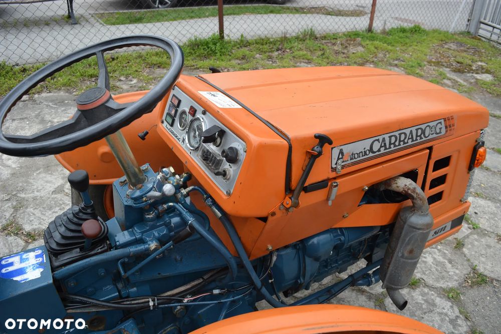 ANTONIO CARRARO UNITRANS Tipo 4800 _SOLIDNY TRAKTOREK 4x4 z PRZYCZEPĄ 3 STRONNA WYWROTKA BLOKADY REDUKTOR BIEGI SZOSOWE TERENOWE-WOM - 29