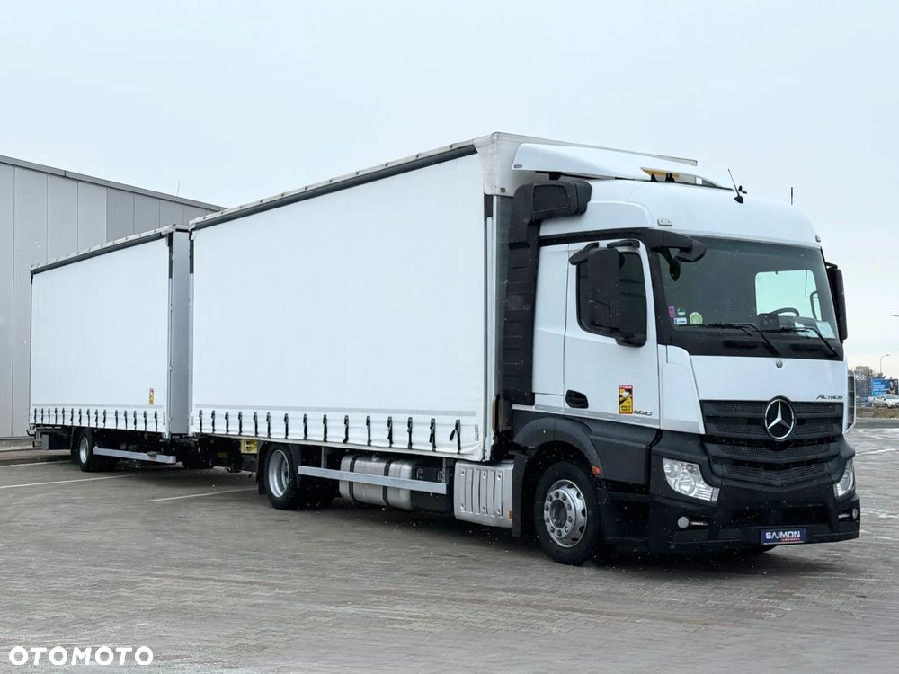 Mercedes-Benz ACTROS 1830 / ZESTAW TANDEM 120 M3 / PRZEJAZDOWY / 7,75 M + 7,75 M / SALON PL - 4
