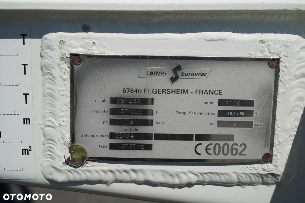 Spitzer CEMENTONACZEPA / 37 000 L / SILOS / 3 KOMORY / OSIE SAF / ALUFELGI - 21