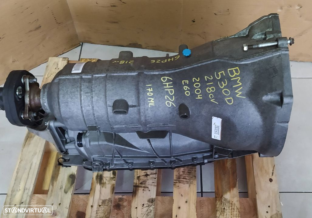 Motor Bmw 530D 218cv M57 bloco ferro E60 306D2 caixa velocidades 6HP26 0281011224 - 13