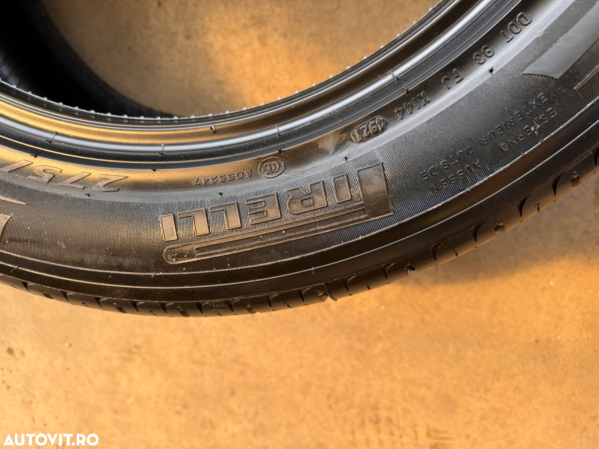 Vând 2 anvelope 275/50/20 Pirelli allseason noi - 3