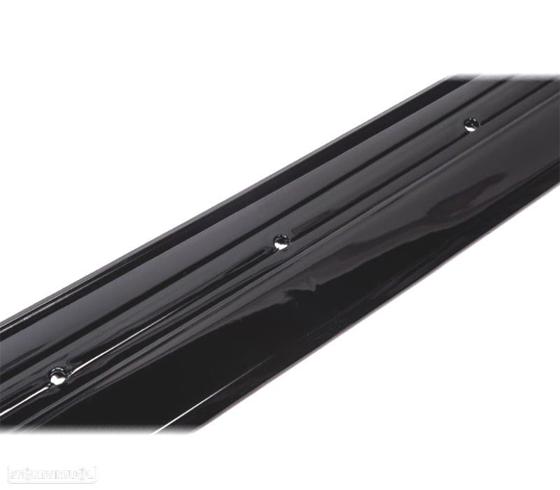 EMBALADEIRAS LATERAIS BMW F30 F31 11-15 LOOK M PERFORMANCE PRETO BRILHNTE - 2