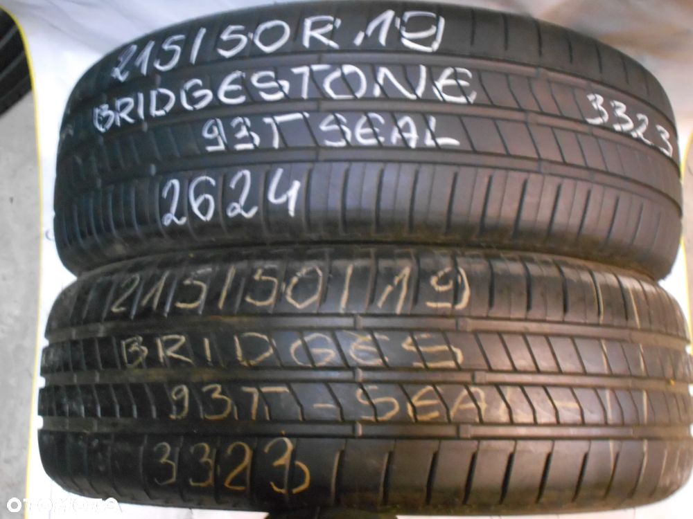 OPONY 215/50R19 BRIDGESTONE TURANZA ECO SEAL DOT  2624 /  3323 7.5MM - 1
