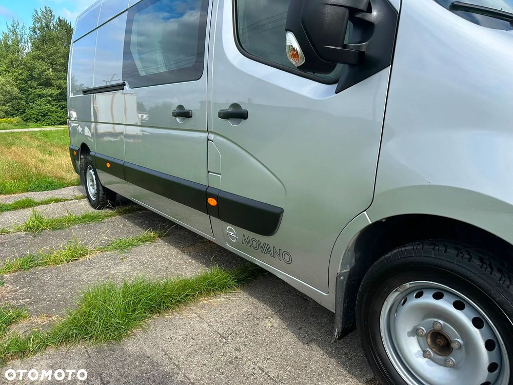 Opel Movano BRYGADÓWKA 6-osób 2.3 diesel 170 kM UDOKUMENTOWANY NISKI PRZEBIEG 90tyś. EURO 6! 2018rok BEZWYPADKOWY! - 22