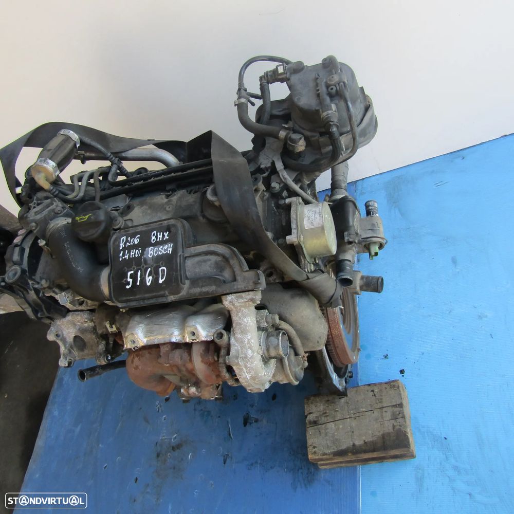 Motor Peugeot 206 1.4 Diesel com referência 8HX - 7