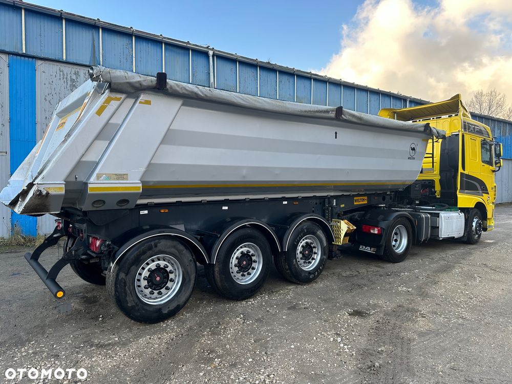 Wielton WYWROTKA NW-3 28m3 HARDOX OSIE SAF OŚ PODNOSZONA PLANDEKA WAGA:5200kg 2015r STAN IDEALNY - 7