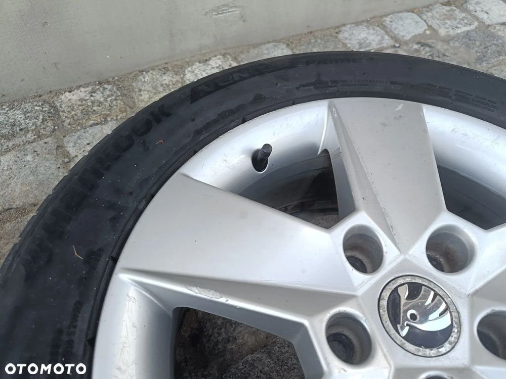 Felgi Aluminiowe 16 Skoda Octavia 3 5x112 ET46 5E0601025H Koła VW Seat Audi 6,5Jx16H2 - 8