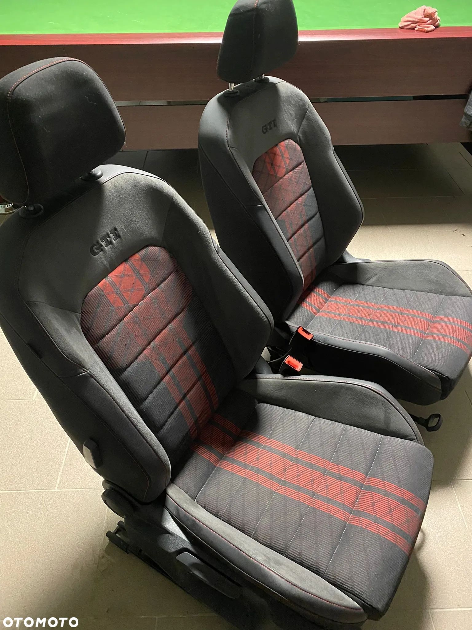 Fotele kanapa skóra Vw Golf VII GTI - 1