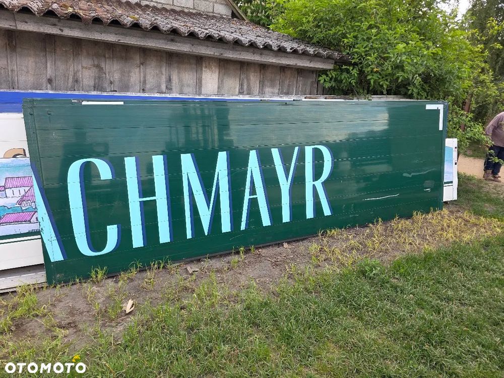 BURTY ALUMINIOWE NIEMIECKIE dł. 4,4 m wys.1,35 m NADSTAWKI - 10