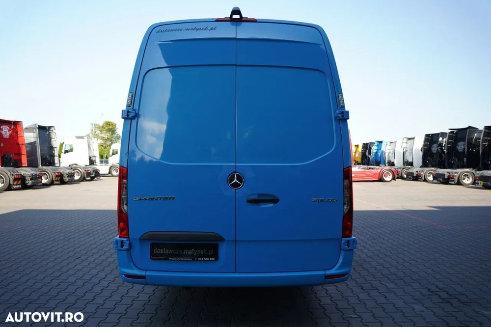 Mercedes-Benz SPRINTER 316 CDI / EXTRA LUNG / MAXI / NEGRU - 4.8 M / AUTOMAT / PANEL / IMPORTAT / - 13