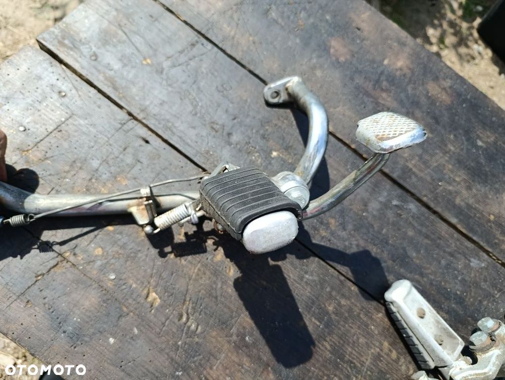 Sety Yamaha Virago 535 dźwignia zmiany biegów hamulec tył stopki set - 7