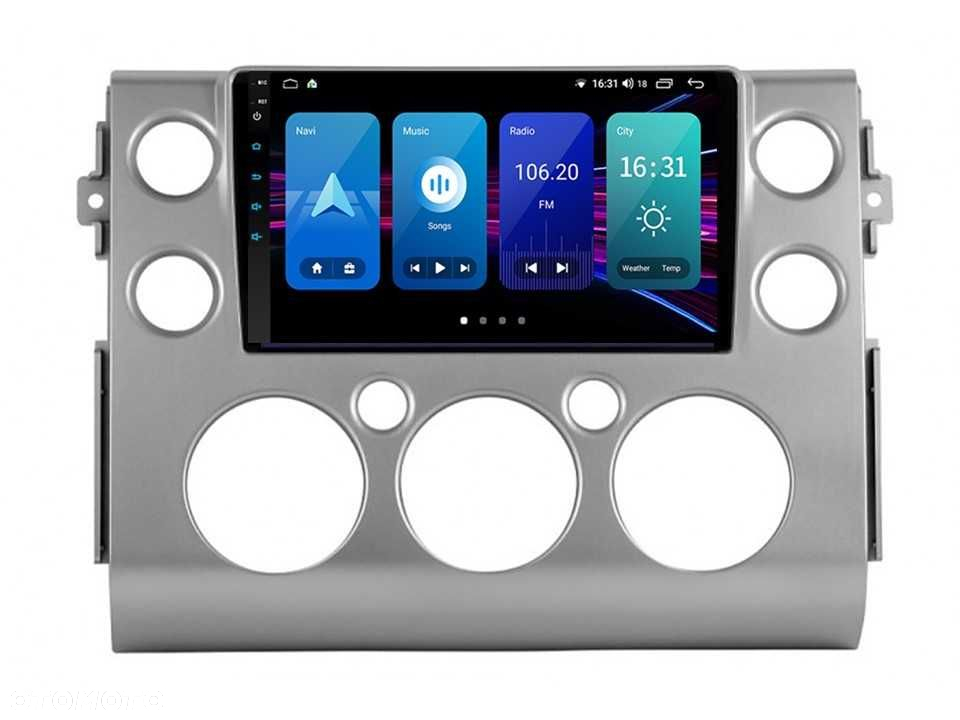 Radio samochodowe Android Toyota FJ Cruiser (9", UV silver) 2007.-2020 - 7