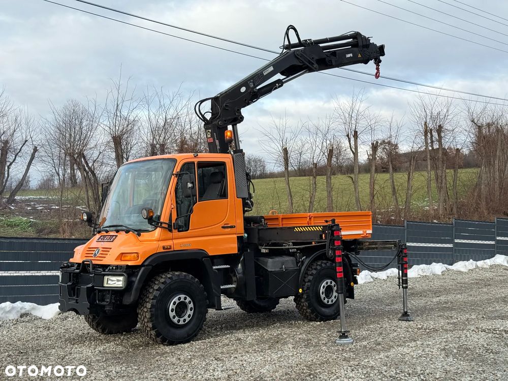 Mercedes-Benz * Mercedes Unimog U 400 * HDS HIAB 166 * Specjalny * Energetyka * Kosz do HDS * Stan Idealny - 20