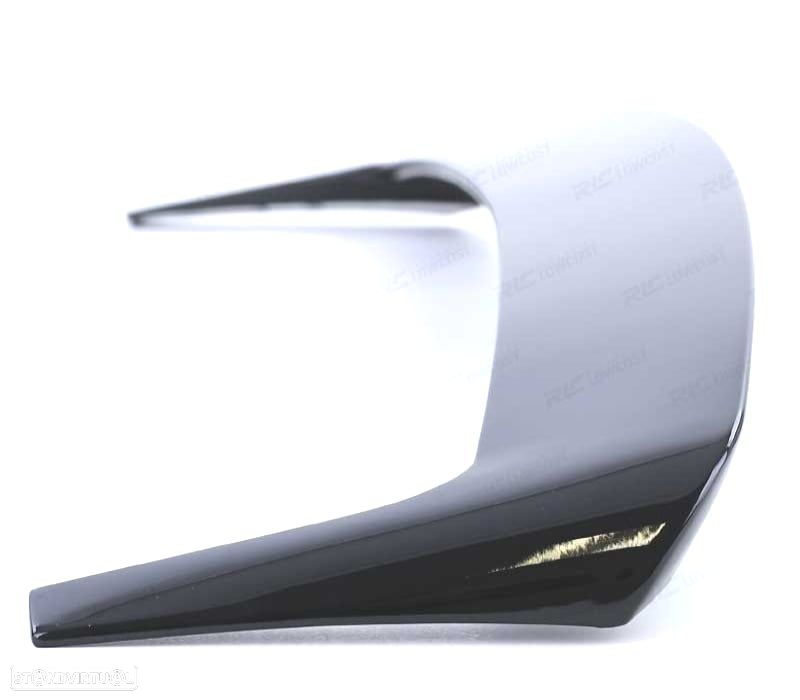 AILERON TRASEIRO BMW X5 E70 06-13 LOOK HAMANN PRETO BRILHANTE - 3