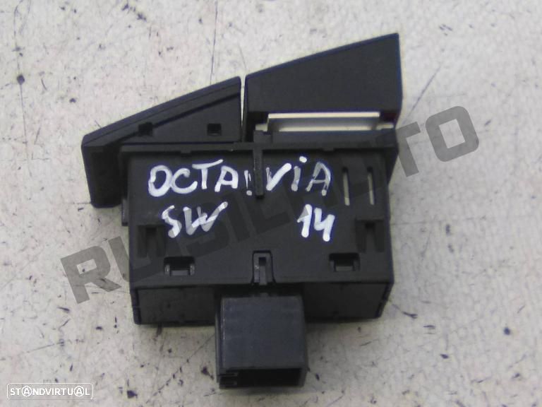 Comando / Botão 4 Piscas 5e095_3507c Skoda Octavia Iii Combi (5 - 4