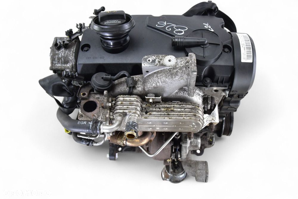 Silnik GOLF V PASSAT B6 SUPERB II TOURAN ALTEA 1.9TDI 105KM BKC KOMPRESJA - 6