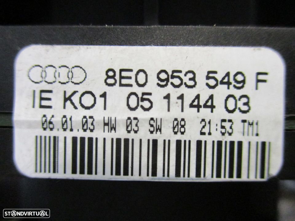 Manete Piscas Luzes Limpa vidros Audi A4 - 5