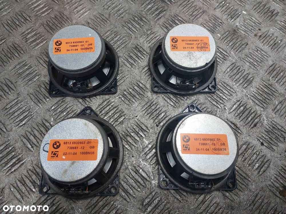 GŁOŚNIKI KOMPLET BMW E61 535d LOGIC 7 6930903 - 2
