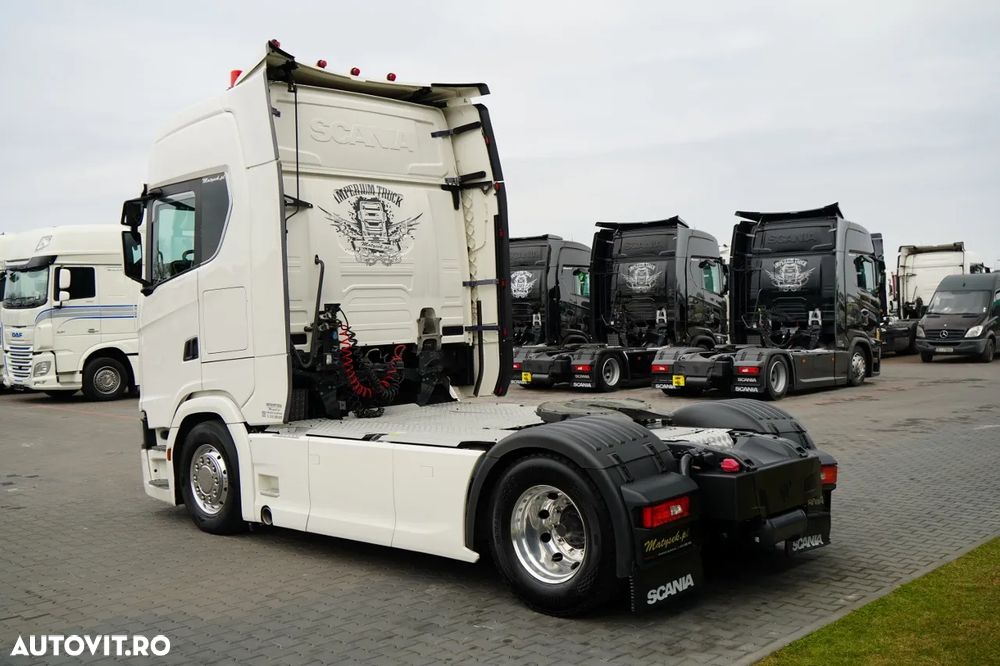 Scania S 500 / RETARDER / I-PARK COOL / REZERVORE 1.500 L / COMPLET AIRMATIC / PIELE / JANTE DIN ALIAJ / EURO 6 - 8