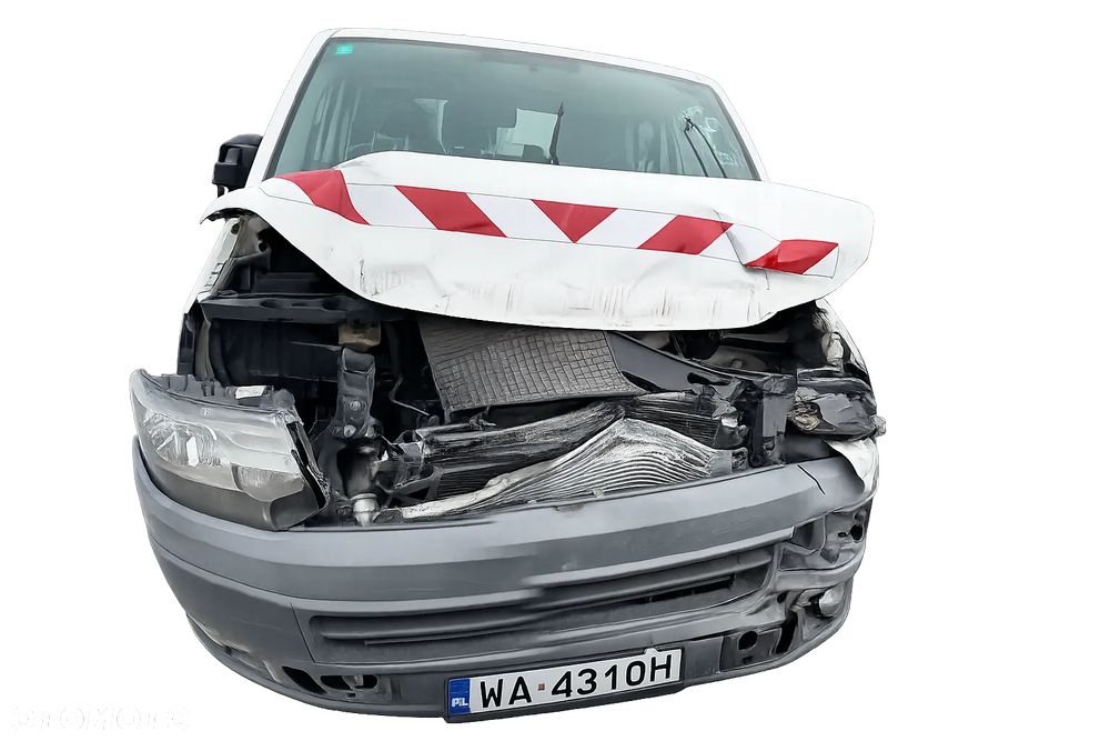 VOLKSWAGEN TRANSPORTER 2011 *SAMOCHÓD NA CZĘŚCI* MASKA, LAMPA, DRZWI, LUSTERKO, ZDERZAK, GRILL, BŁOTNIK, KLAPA, BELKA, DESKA, FOTELE, KANAPA, ĆWIARTKA KIEROWNICA, TARCZE, ZACISKI, ZAWIESZENIE, KOMPLETNY PRZÓD, KOMPLETNY TYŁ, LICZNIK, ZEGARY, PRAWE LEWE PRZÓD TYŁ - 3