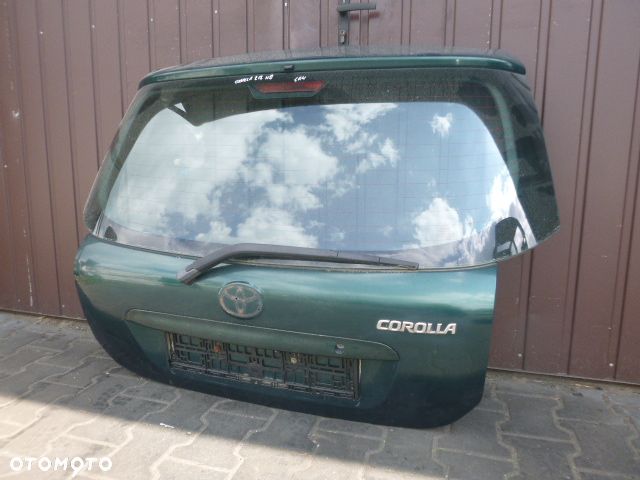 KLAPA TYŁ TYLNA KOMPLETNA TOYOTA COROLLA E12 3D 01-07 KOLOR 6R4 - 5