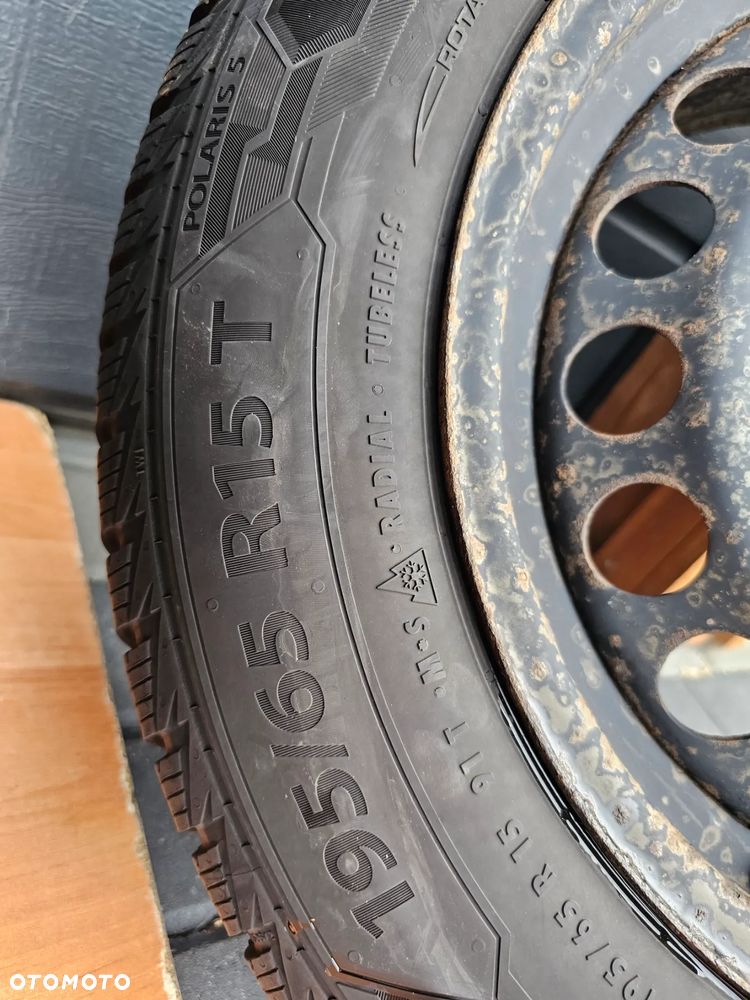 KOŁA FELGI STALOWE 15 OPONY ZIMOWE OPEL VECTRA C SIGNUM ASTRA H MERIVA B ZAFIRA A B 5x110 ET35 195/65/15 - 11