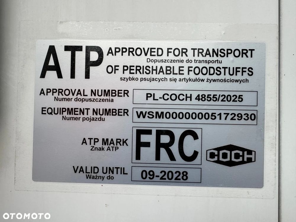 Schmitz Cargobull Chłodnia , Thermo King SLXi 300, Kwiatowa 2,50m - 30