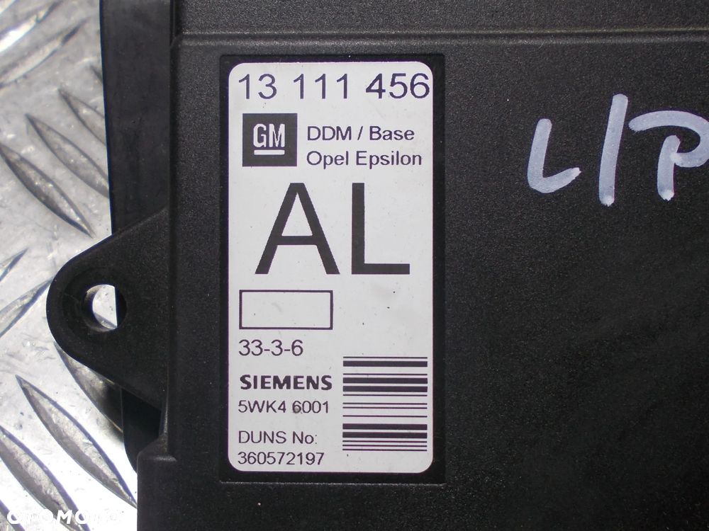 Vectra C - moduł sterownik drzwi lewy przód - 3