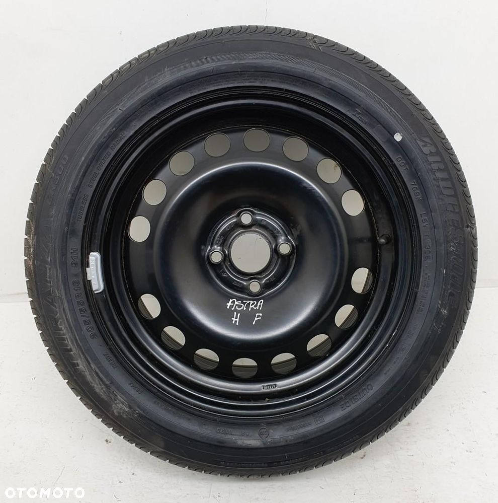 KOŁO ZAPASOWE 4X100 205/55R16 OPEL ASTRA III H - 1