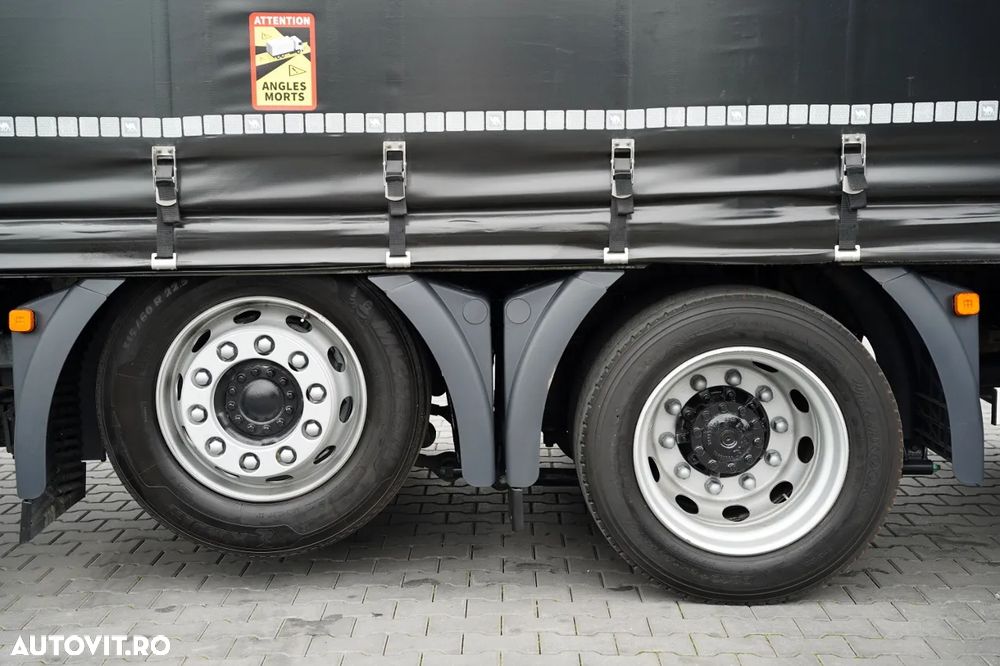 MAN TGX 26.480 / CORTINĂ / SOLO 7.75 M / PUNȚĂ RIDICATĂ / AUTOMATĂ / CAMERĂ / NAVIGAȚIE - 26