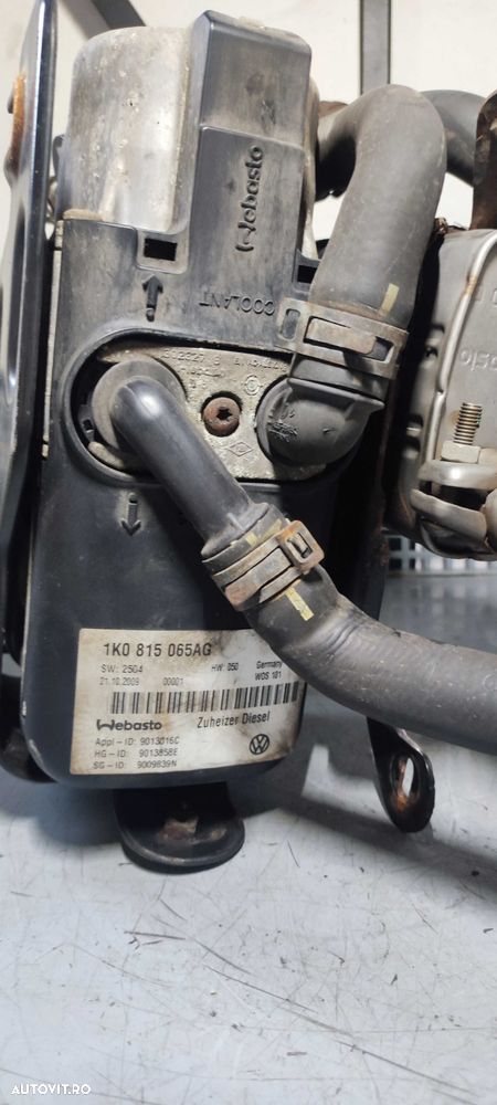 Webasto volkswagen vw touran 1T2 1.9 BLS cod 1K0815065AG - 5