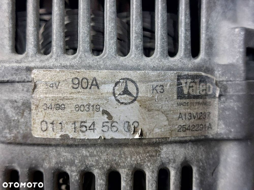 ALTERNATOR MERCEDES-BENZ W168 A140 1.4 8V A KLASA 0111545602 - 2