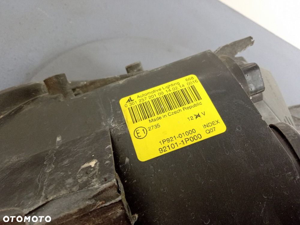 KIA VENGA 09- REFLEKTOR LEWY LAMPA EU 92101-1P000 - 11