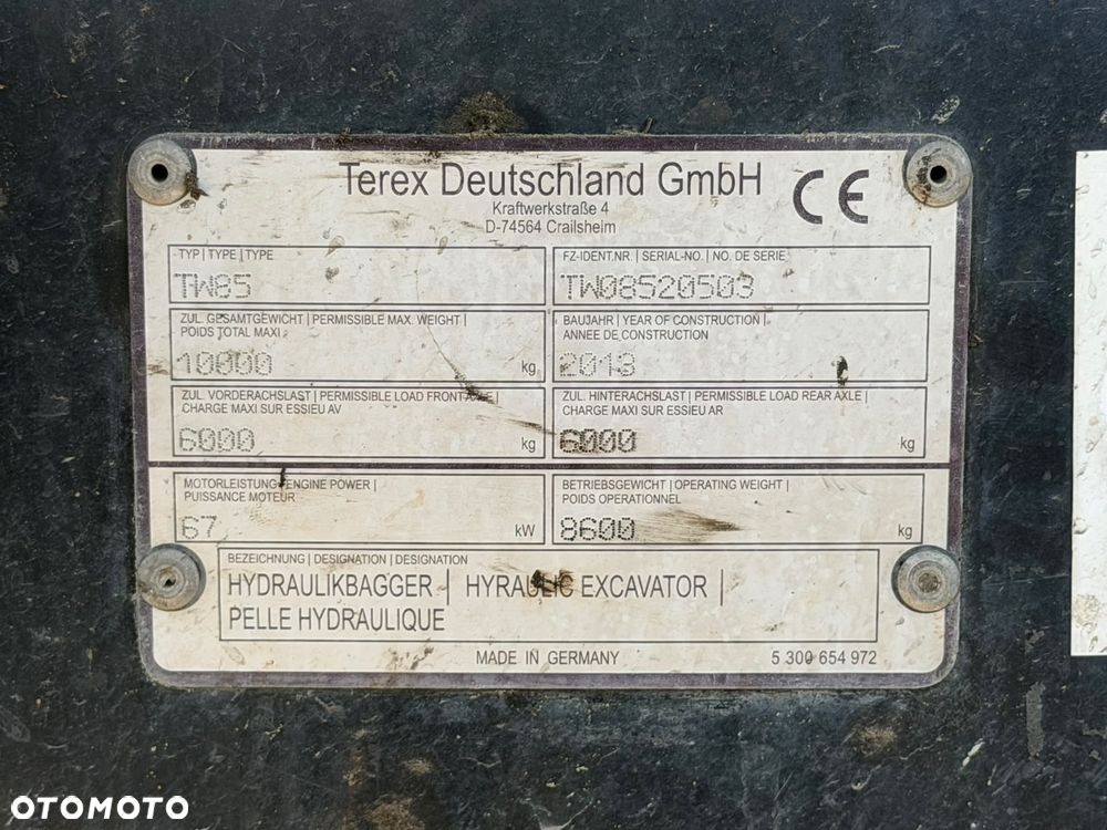 Terex TW85 - 8