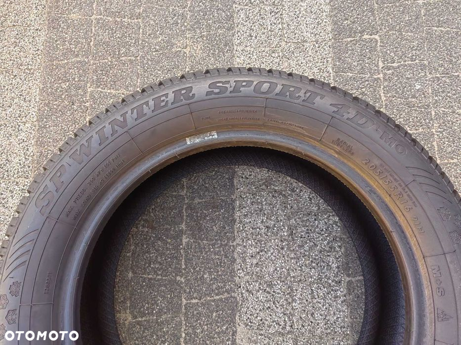 205/55R16 91H Dunlop SpWinter Sport 4D MO pojedyncza zimowa - 6