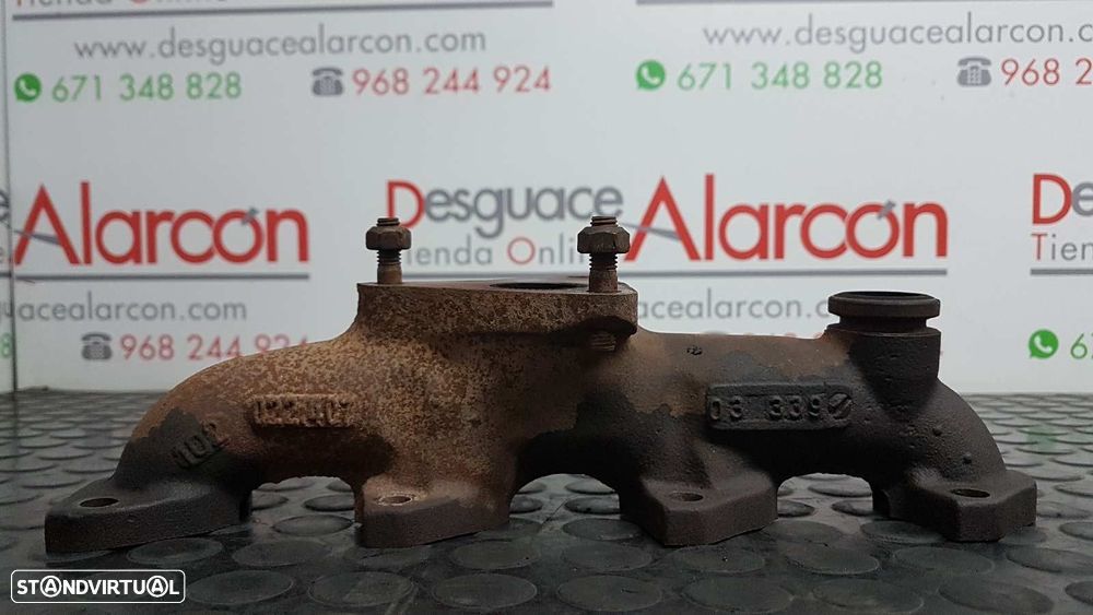 COLETOR DE ESCAPE RENAULT CLIO II SYMBOL 1.5 DCI AUTHENTIQUE - 3