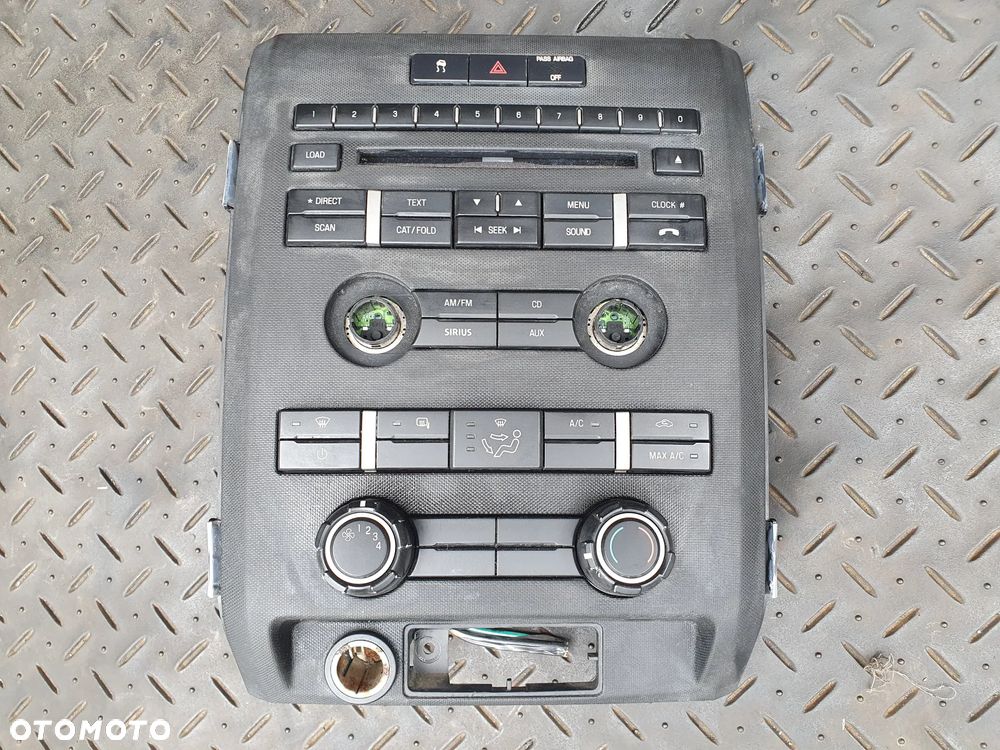FORD F150 '09r PANEL ŚRODKOWY STEROWANIA PRZEŁĄCZNIKI RADIA KLIMATYZACJI NAWIEWU 9L3T-18A802-HA 9L34-1504302 9L34-19980-EE - 1