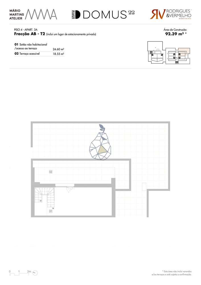 Apartamento T2 Duplex em construção com piscina e garagem - Lagos - Grande imagem: 5/27