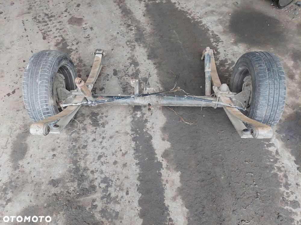 OŚ BELKA ZAWIESZENIA TYŁ + RESORY + KOŁA NA PRZYCZEPKĘ SEAT INCA I - 8