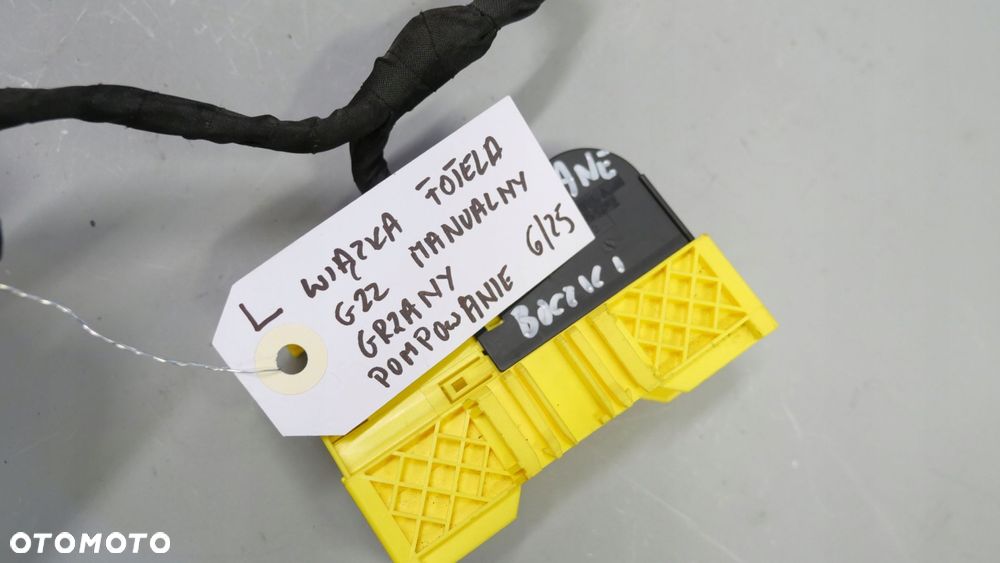 bmw g22 g42 wiązka instalacja fotela lewego 5a0bac4 5a0bab7 - 10